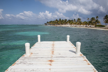 Caribbean dock