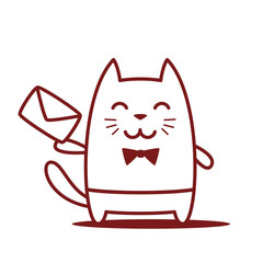 Character waiter uniform and bow tie