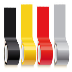 color scotch adhesive tape