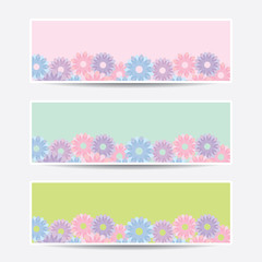 vector flower background.