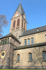 Fototapeta na wymiar Kościół św Audomar Frechen