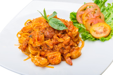 Seafood pasta