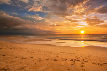Fototapeta premium Sunset ebb