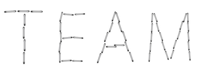 Vector modern team word background. Eps 10