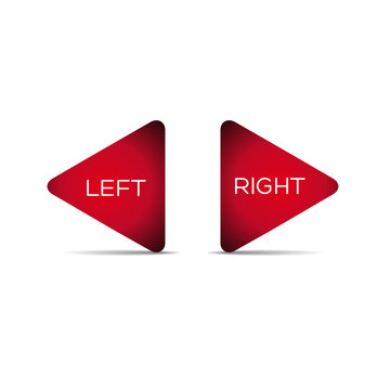 recommend clip art: Vector left and right arrows