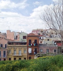 Fototapeta na wymiar Borgo di Cagliari