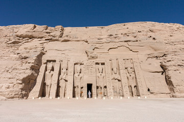 Abu Simbel temple, Egypt © francescopaoli