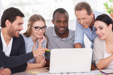Obraz premium Creative team working on project.