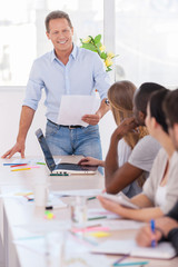 Fototapeta premium I have some good news!