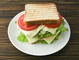toast sandwich