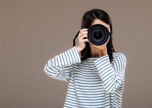 Asia female photographer