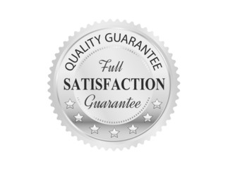 Silver Premium Quality Badge
