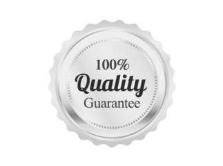 Silver Premium Quality Badge