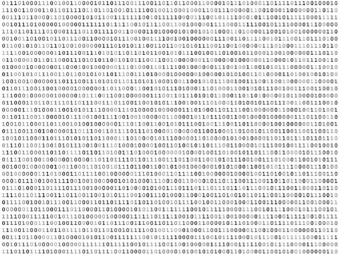 Sheet of binary codes