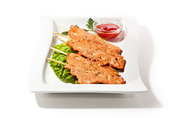Skewered Pork