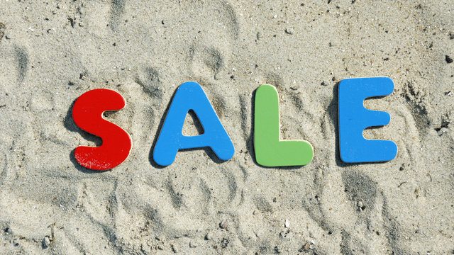 sale in the summer
