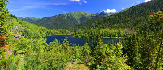 Sable lakes. Khamar-Daban, southern Near-Baikal territory.