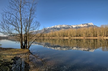 Lac de Pontcharra sur Bréda - Isère.