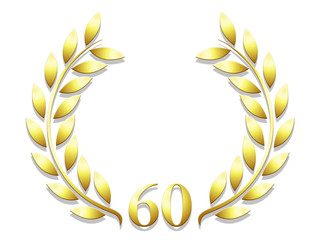 Lauriers anniversaire 60