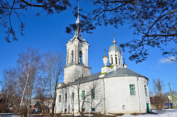 Fototapeta na wymiar Церковь Варлаама Хутынского в Вологде, 1780 год