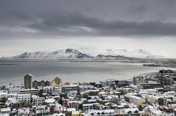Island - Panorama Reykjavik