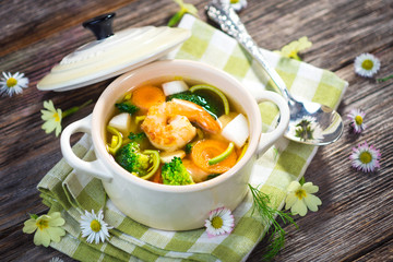 Shrimp soup