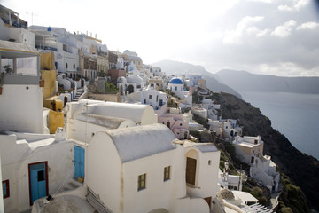 Santorini scene Greece