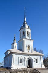 Fototapeta na wymiar Rosja, Kościół Aleksander Newski w Wołogda, 18 wieku