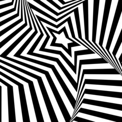 Black-and-white abstract background