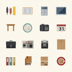 Business and Office Icons set