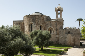 Fototapeta na wymiar Bazylika Johannes Markus w Byblos, Liban