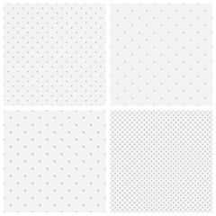 Vector texture of blurred gray dots without mesh and without gradient