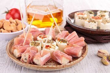 appetizer, buffet food