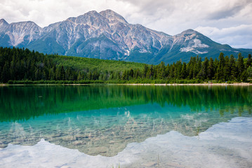 Patricia lake in Jasper