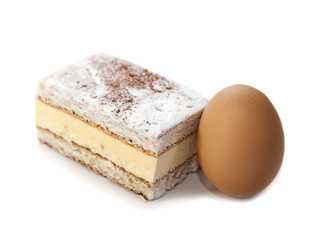 oeuf et viennoiserie