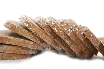 tranches de pain complet traditionnel