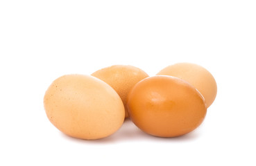 Egg. Isolated on white background
