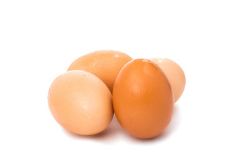 Egg. Isolated on white background