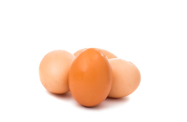 Egg. Isolated on white background