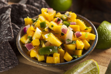 Fresh Homemade Mango Salsa