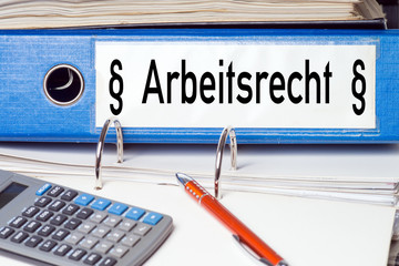 Aktenordner - Arbeitsrecht