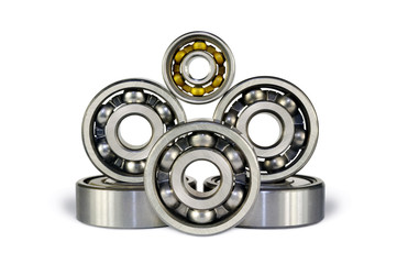 Six ball bearings