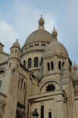 Fototapeta na wymiar Bazylika Najświętszego Serca Pana Jezusa w Paryżu