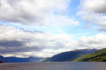 Aurlandfjord,sogn og Fjordane,Norway
