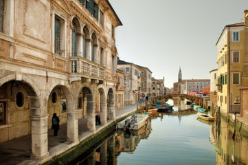 Fototapeta na wymiar Chioggia - Venetian Lagoon