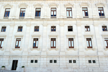 Obraz premium Old building, Lisbon, Portugal
