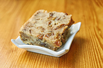 Bodding - traditional belgian dessert