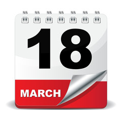 18 MARCH ICON