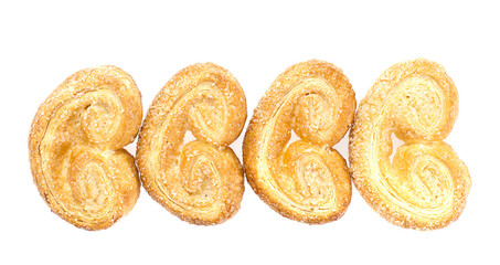 Fresh Tasty Pretzel on White Background