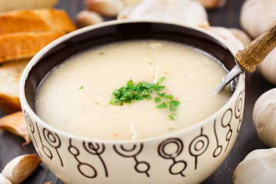 Garlic Cream Soup